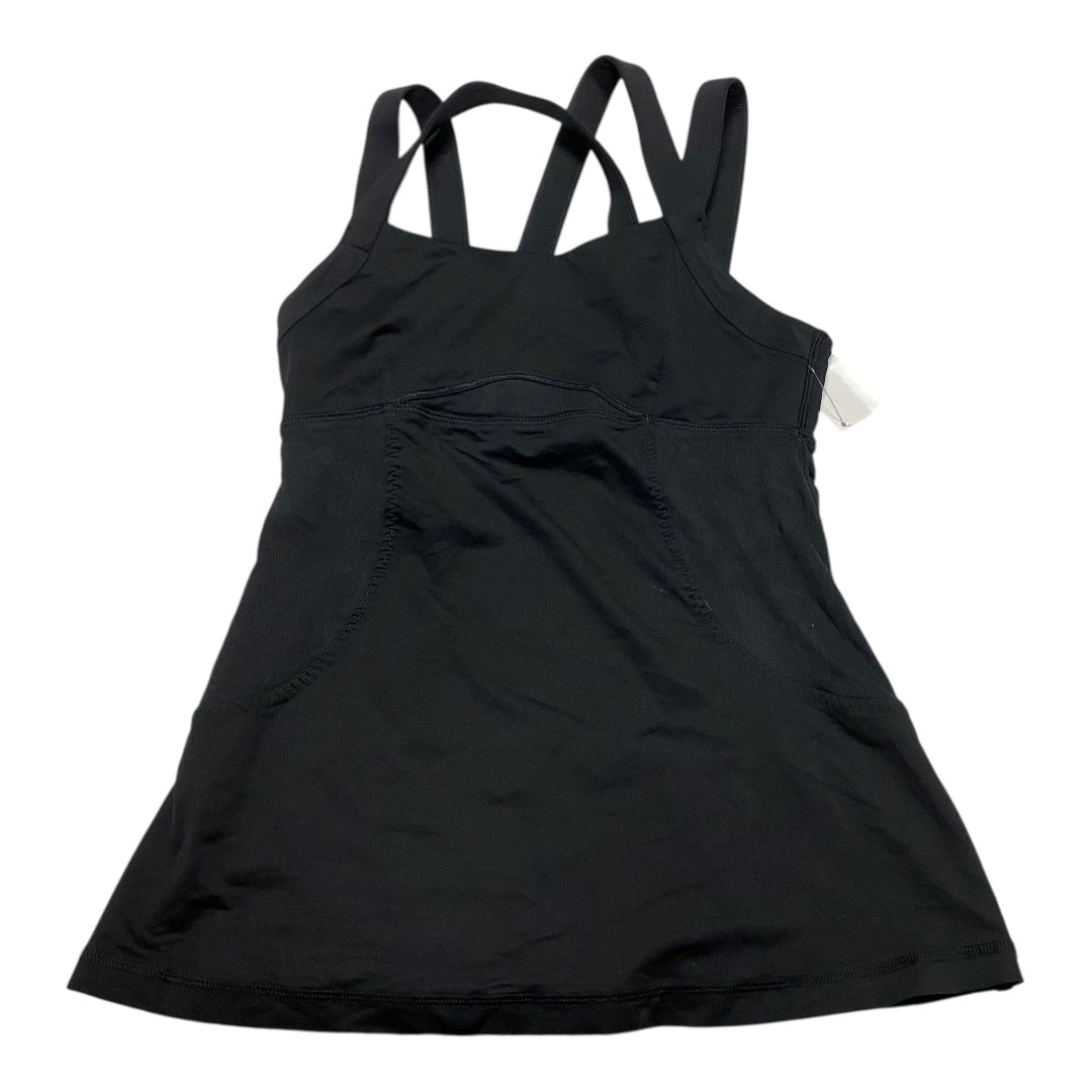 Athletic Tank Top By Lululemon In Black, Size:S