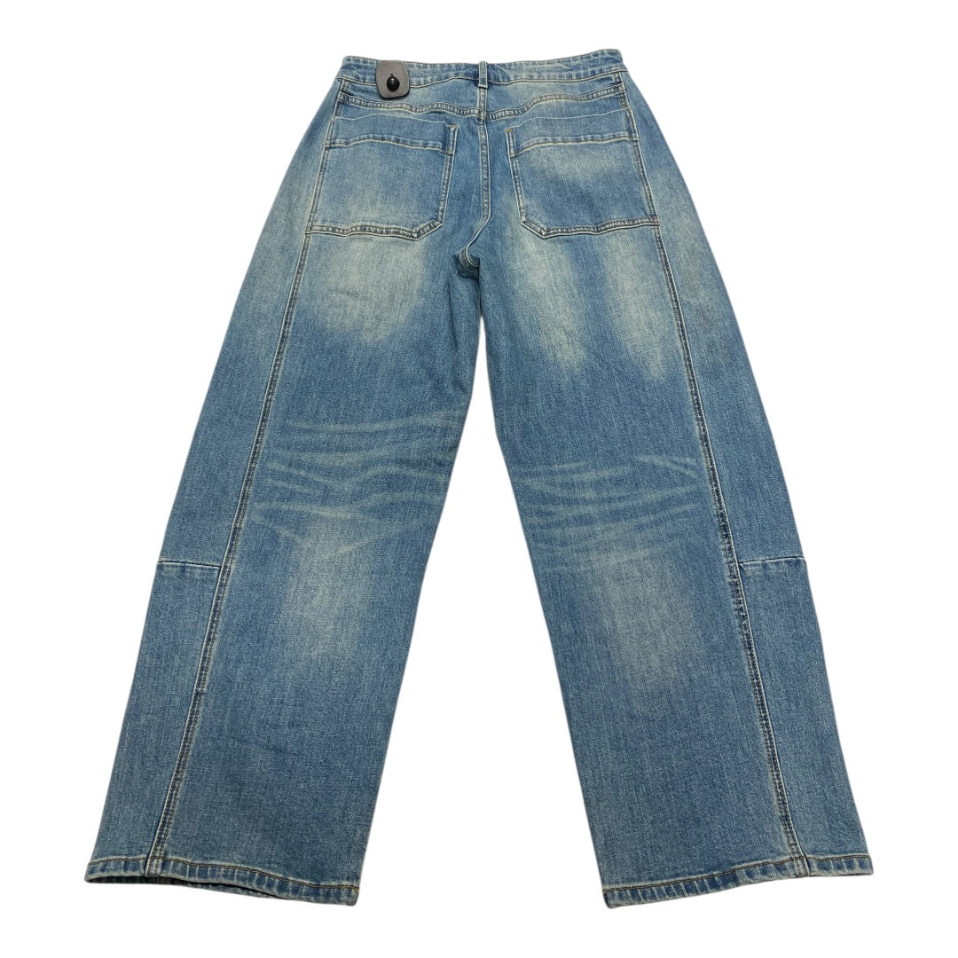 Jeans Cropped By Cmc In Blue Denim, Size:M