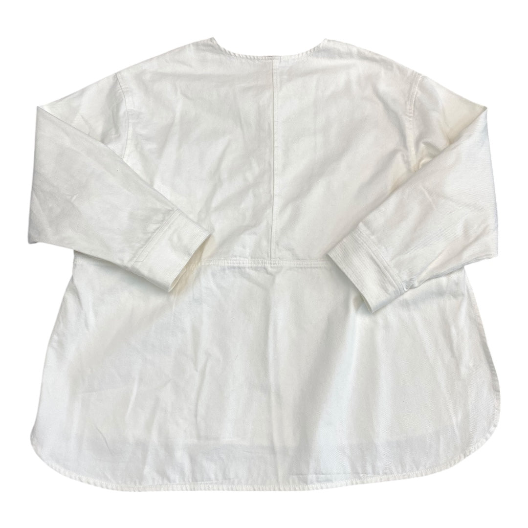 Tunic Ls By H&M In White, Size:Xl