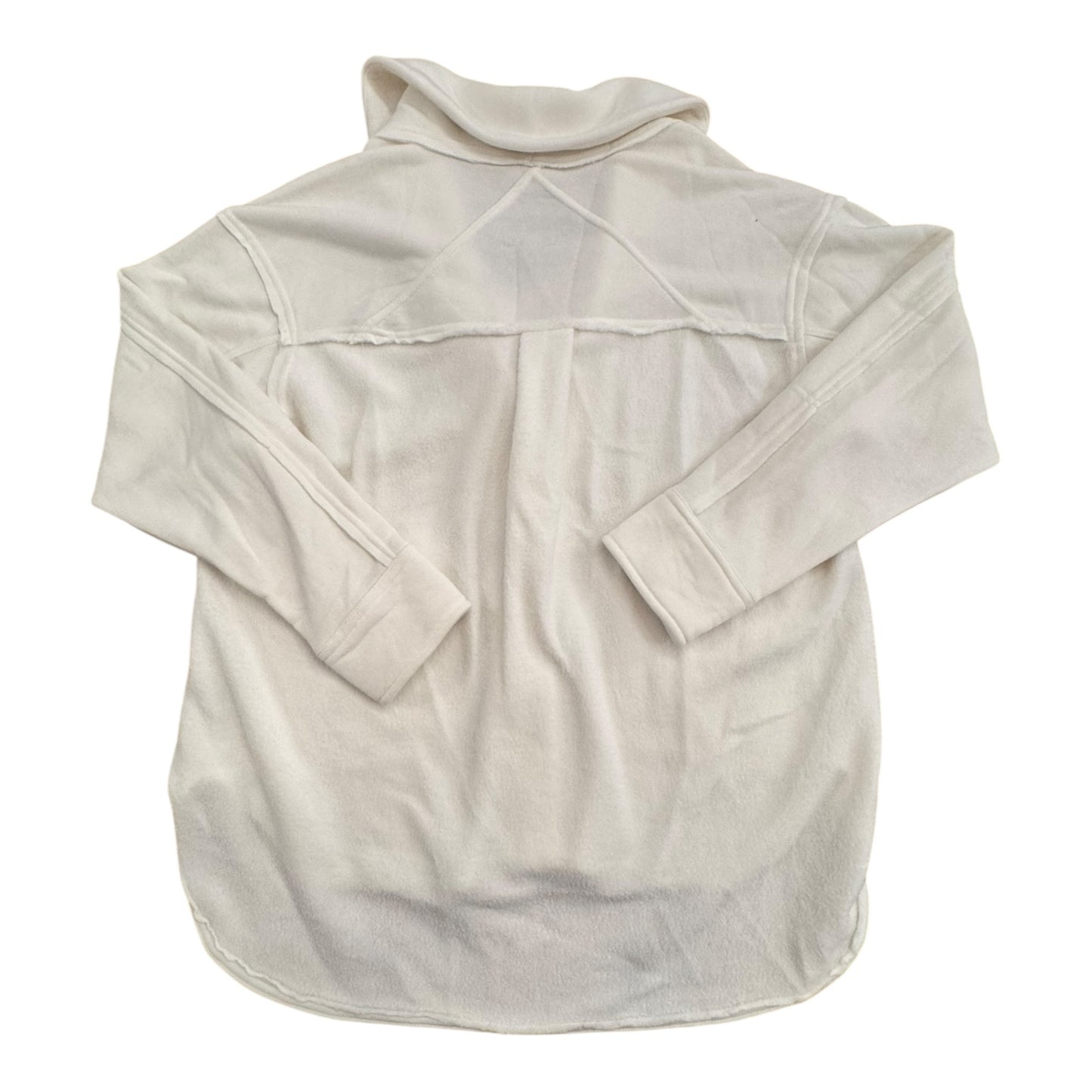 Sweater Cardigan By Knox Rose In White, Size:M