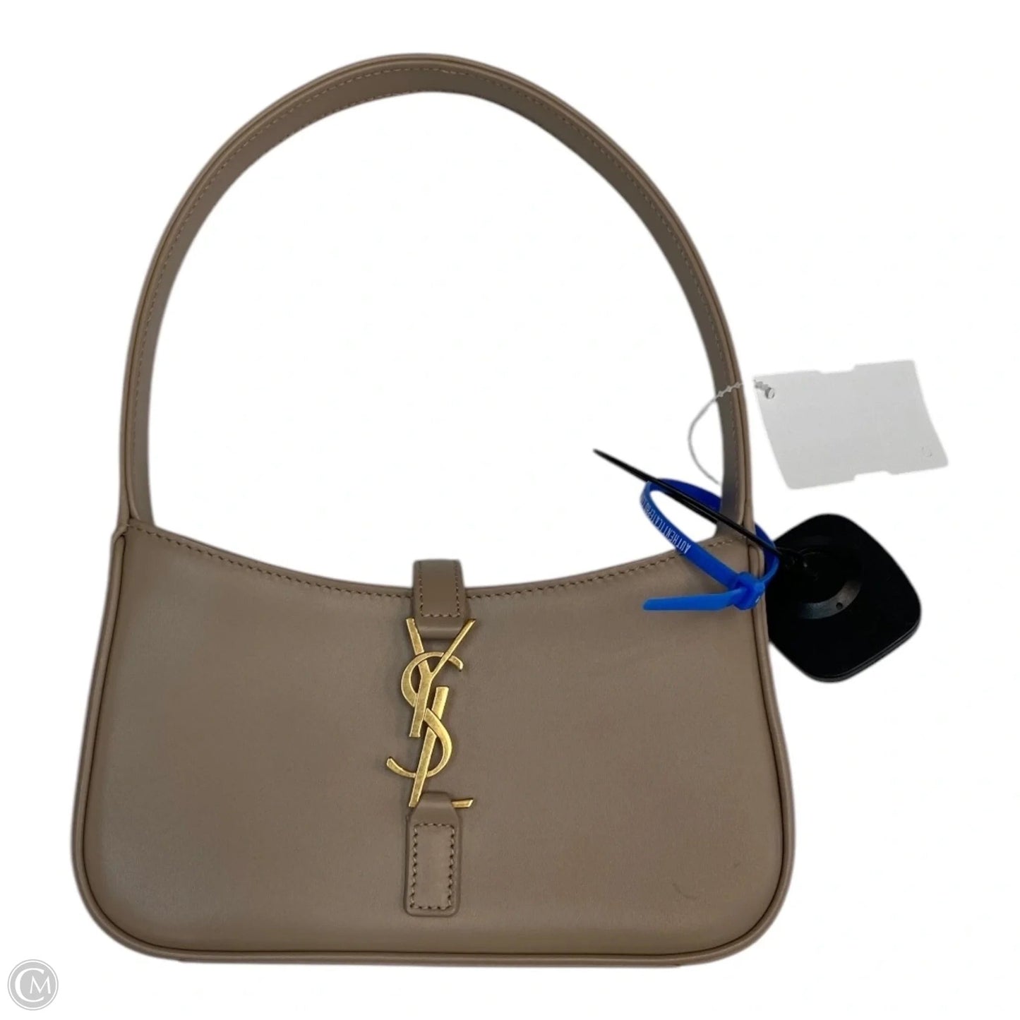 HANDBAG LUXURY DESIGNER by YVES SAINT LAURENT In TAUPE, Size: YSL LE 5 A 7 MINI