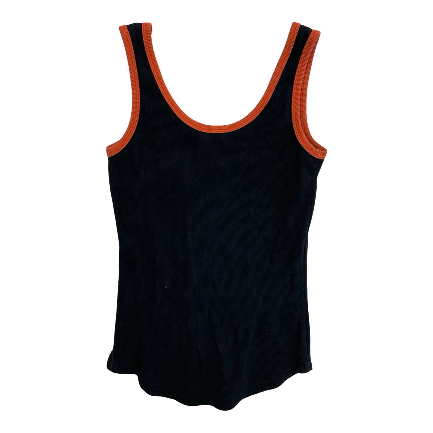 Top Sleeveless Basic By Harley Davidson In Black & Orange, Size:Xs