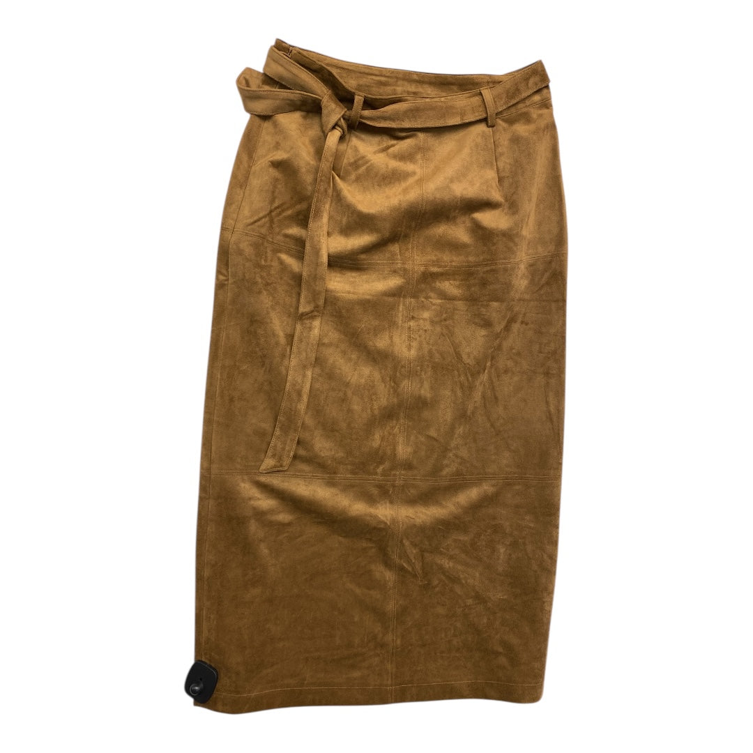 Skirt Maxi By Evereve In Brown, Size:M