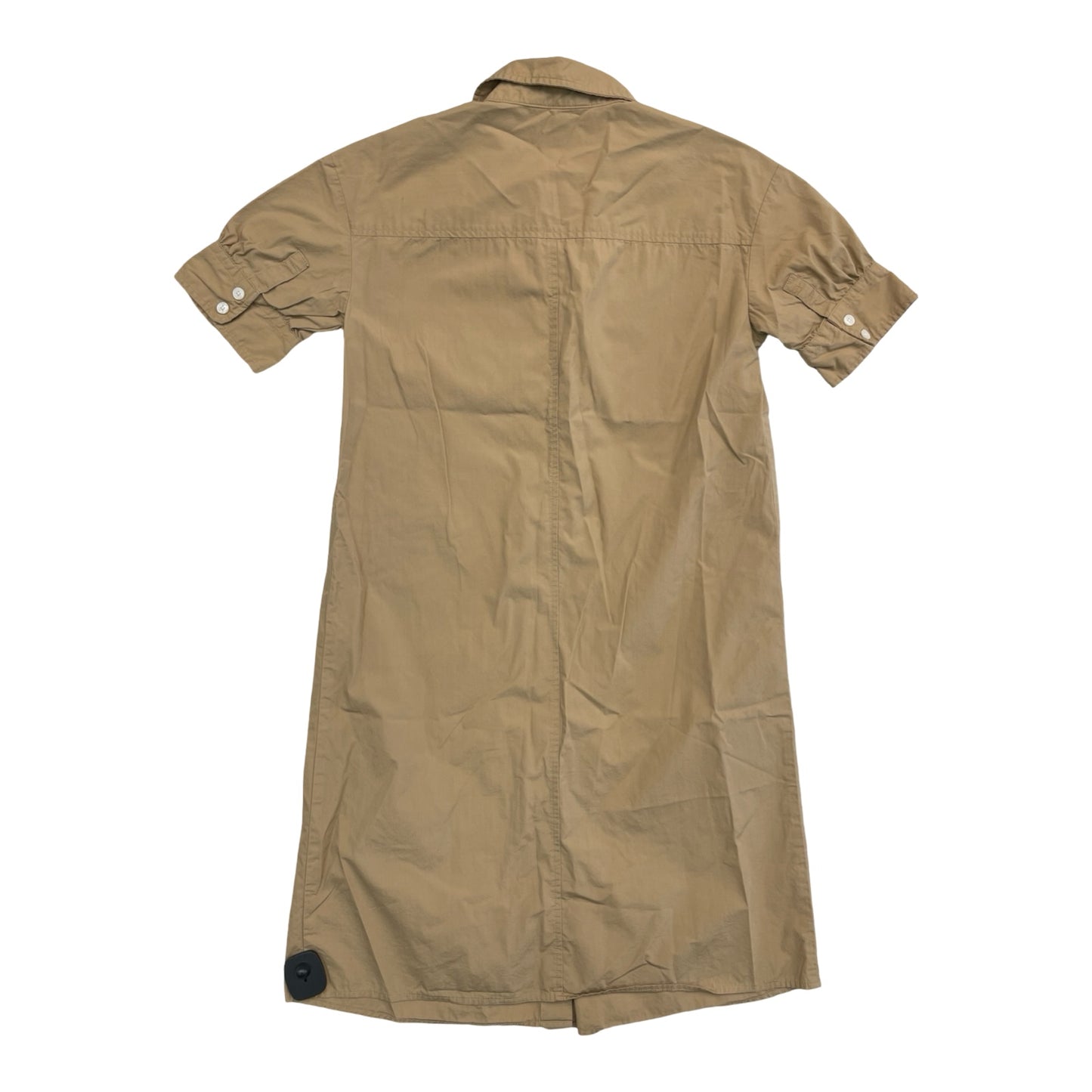 Dress Casual Midi By Banana Republic In Tan, Size:S