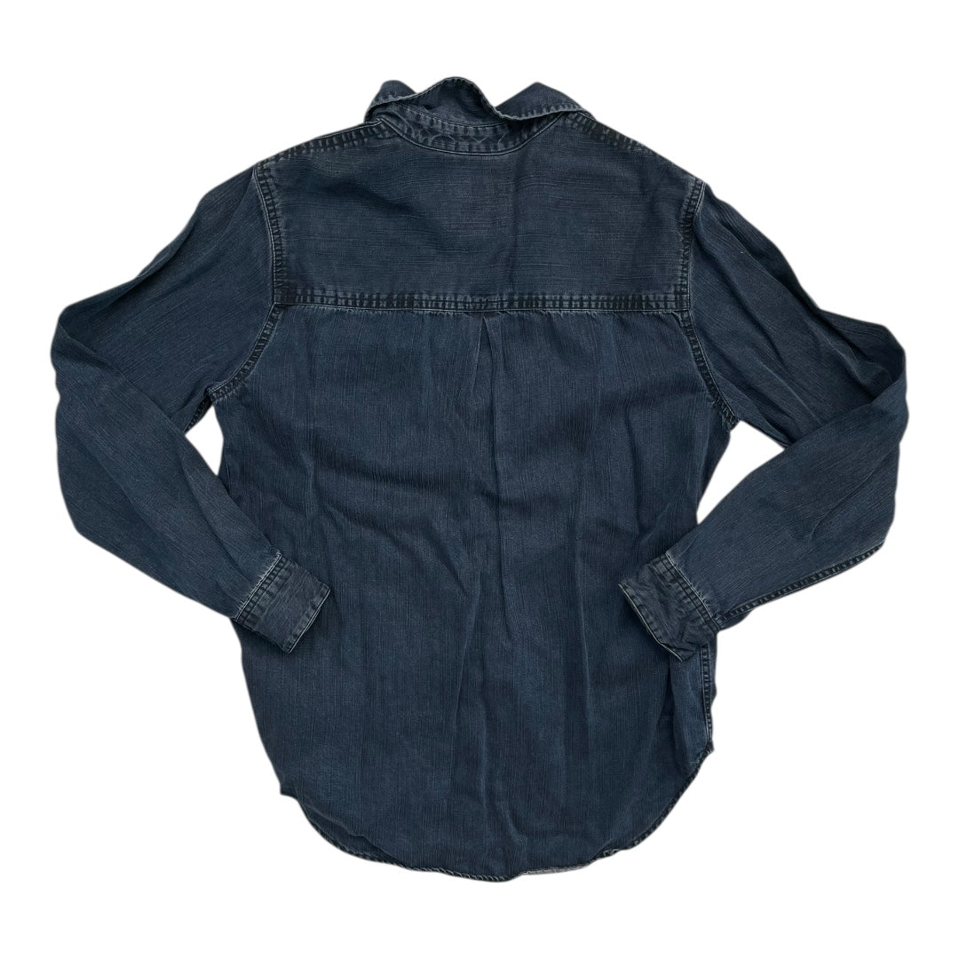 Top Ls By Rails In Blue Denim, Size:S