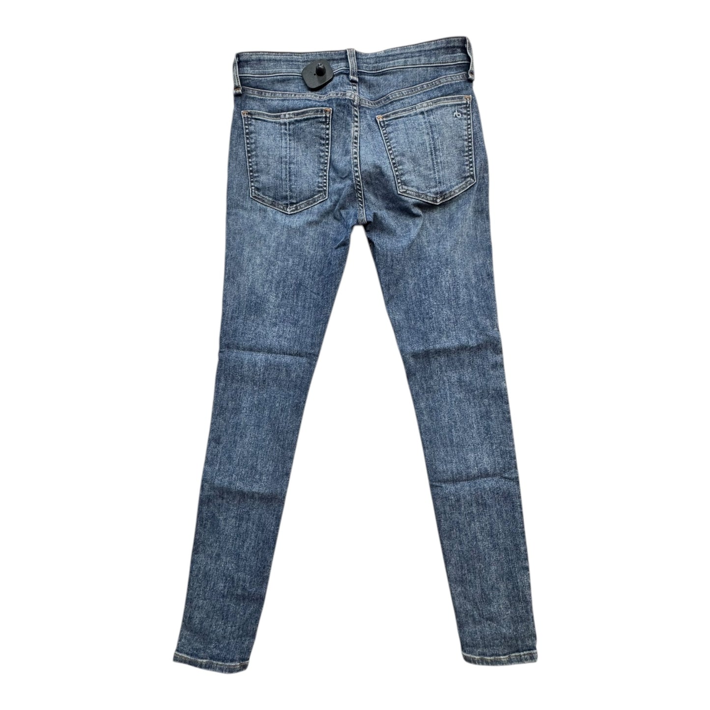 Jeans Skinny By Rag And Bone In Blue Denim, Size:4