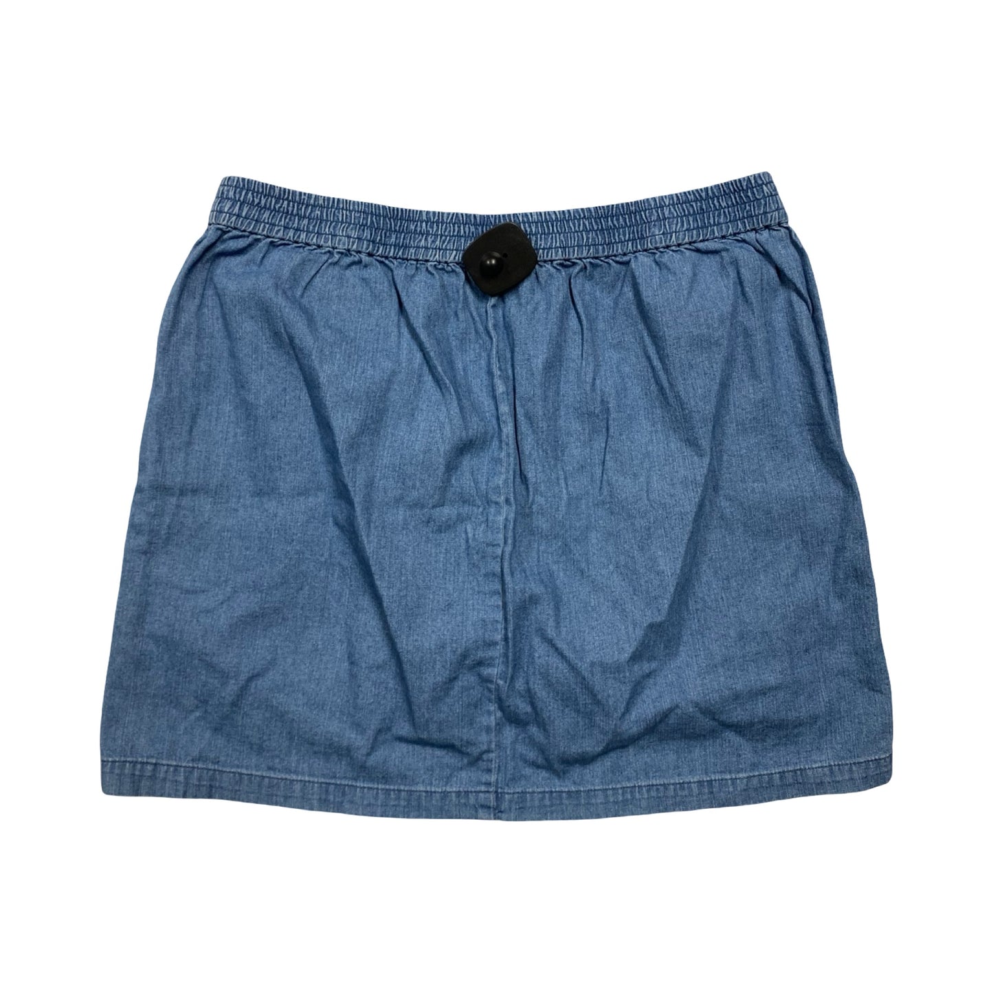 Skirt Mini & Short By J. Crew In Blue Denim, Size:L