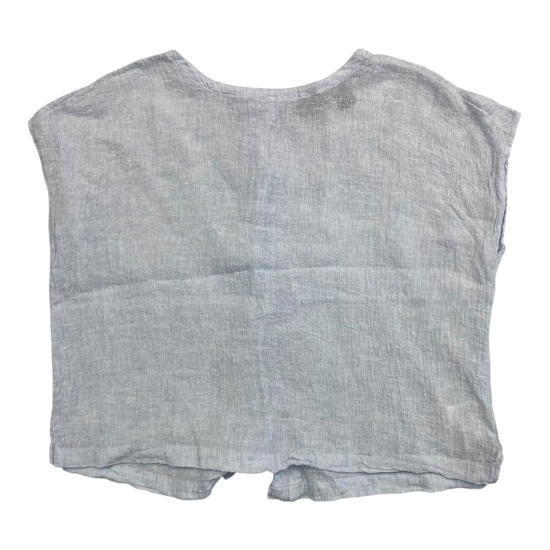 Top Ss By Tahari By Arthur Levine In Blue, Size:L