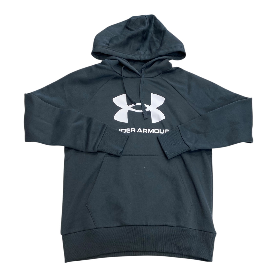Athletic Sweatshirt Hoodie By Under Armour In Black, Size:Xs