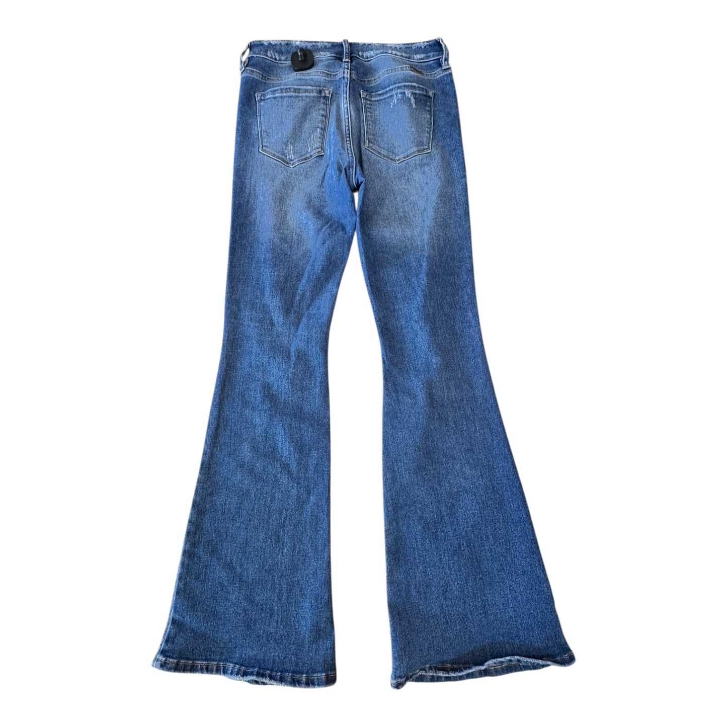 Jeans Flared By Kancan In Blue Denim, Size:8