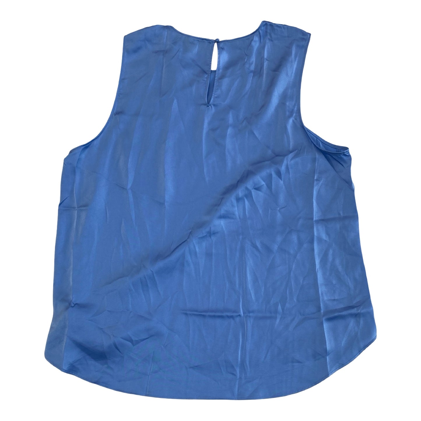 Top Sleeveless By Banana Republic In Blue, Size:Xl
