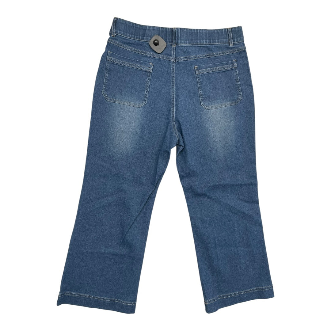 Jeans Wide Leg By Cmc In Blue, Size:M