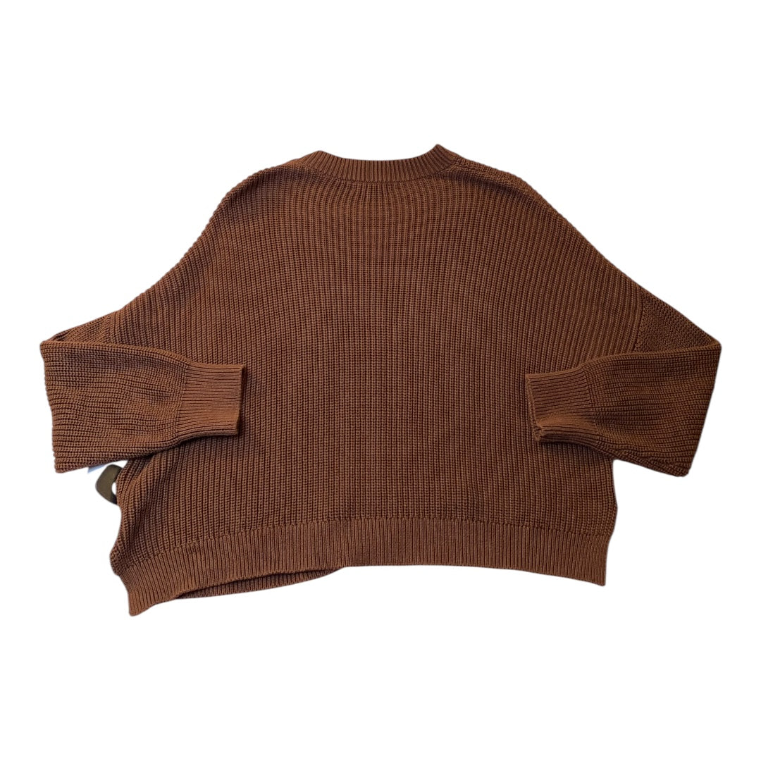 Sweater By 525 In Brown, Size:M