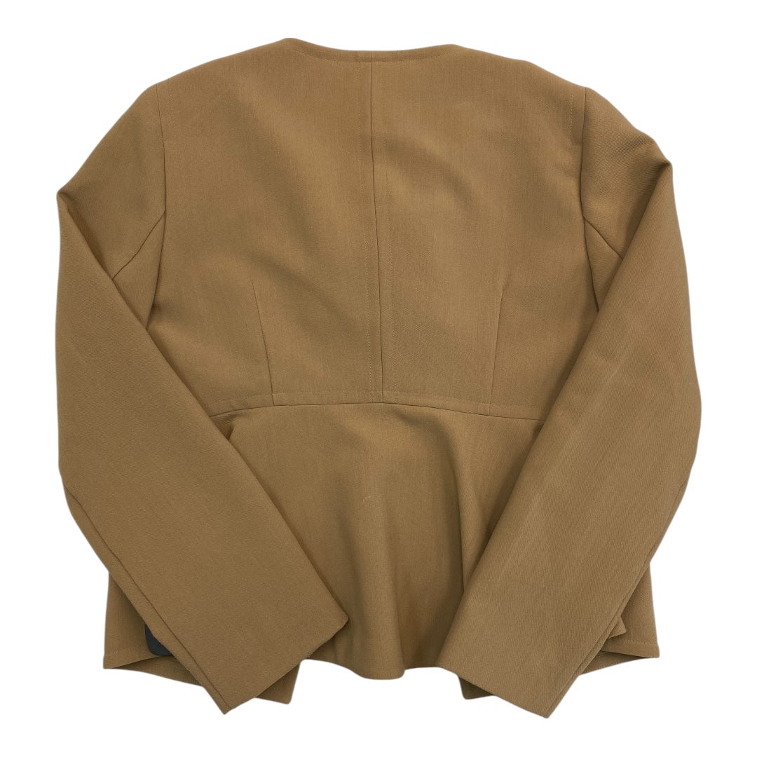 Blazer By Chicos In Tan, Size:M