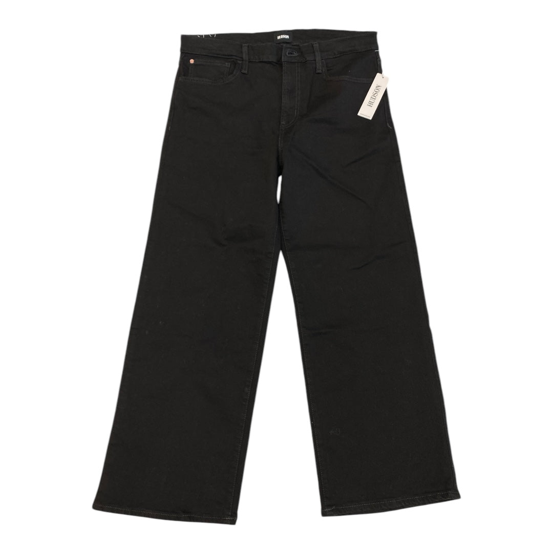 Jeans Wide Leg By Hudson In Black, Size:14