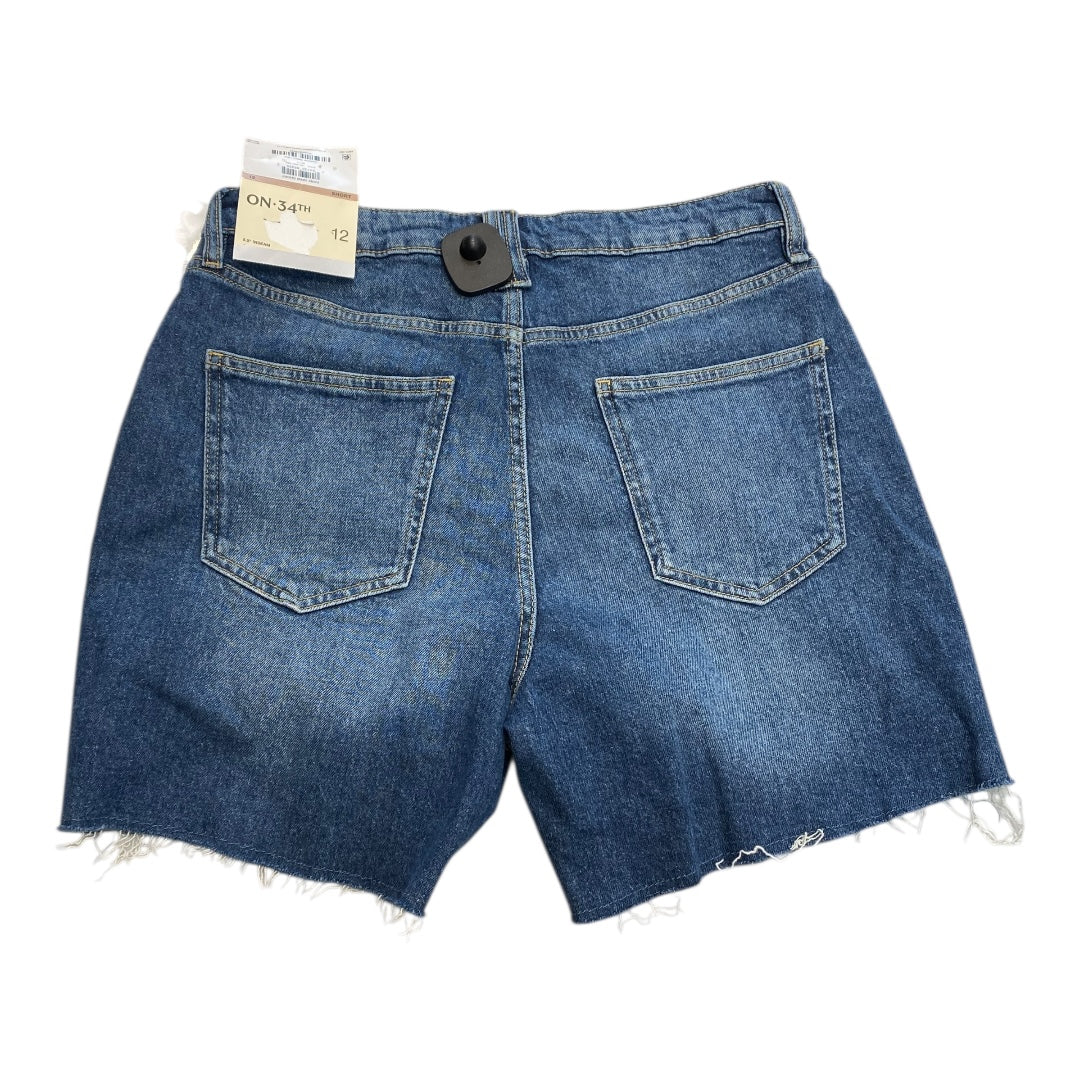 Shorts By on 34th In Blue Denim, Size:12