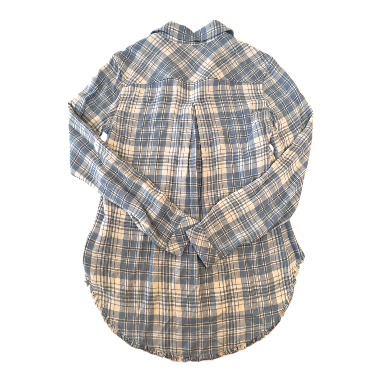 Top Ls By Cloth & Stone In Blue, Size:Xs