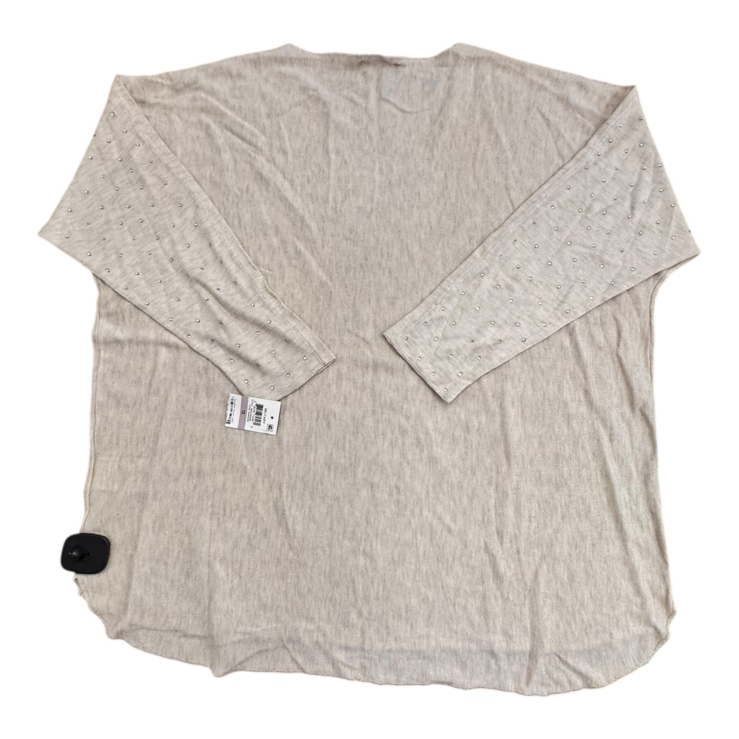 Sweater By Inc In Tan, Size:1X