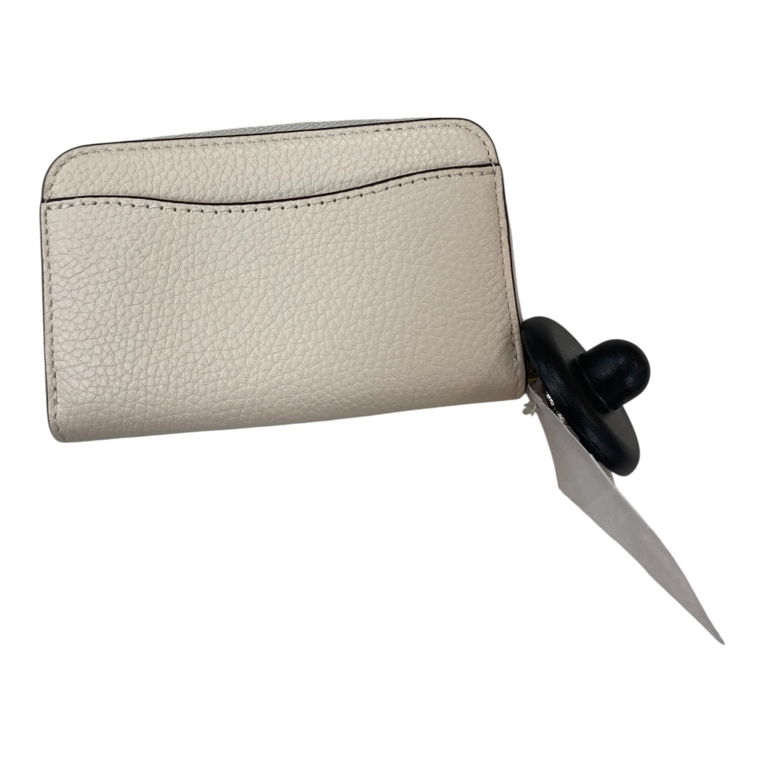 Wallet Designer By Coach In Cream, Size:Small