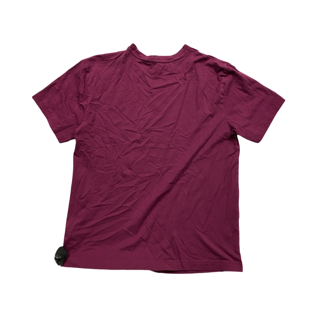Athletic Top Ss By Athleta In Purple, Size:S