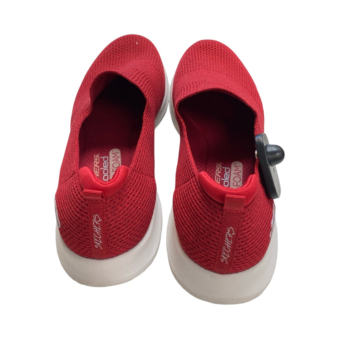 Shoes Athletic By Skechers In Red, Size:10