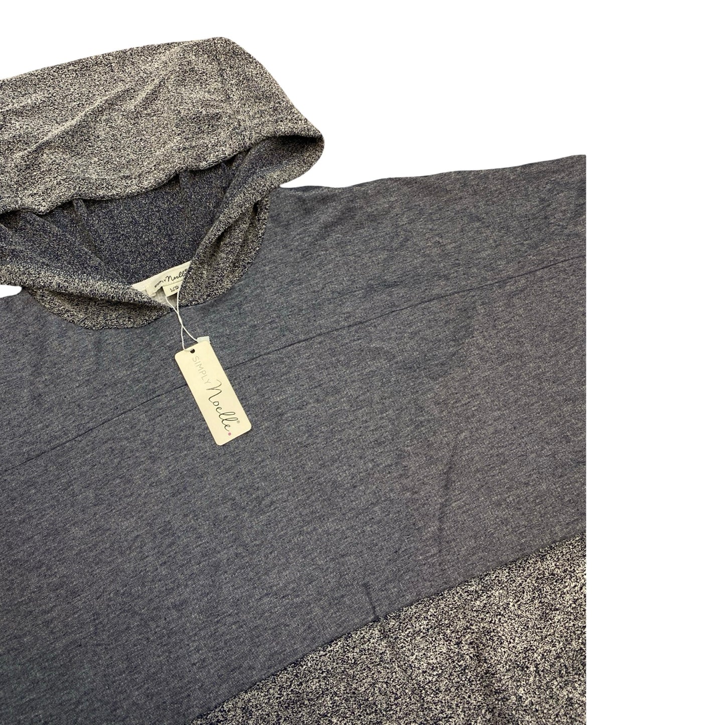 Sweatshirt Hoodie By Simply Noelle In Blue, Size:L