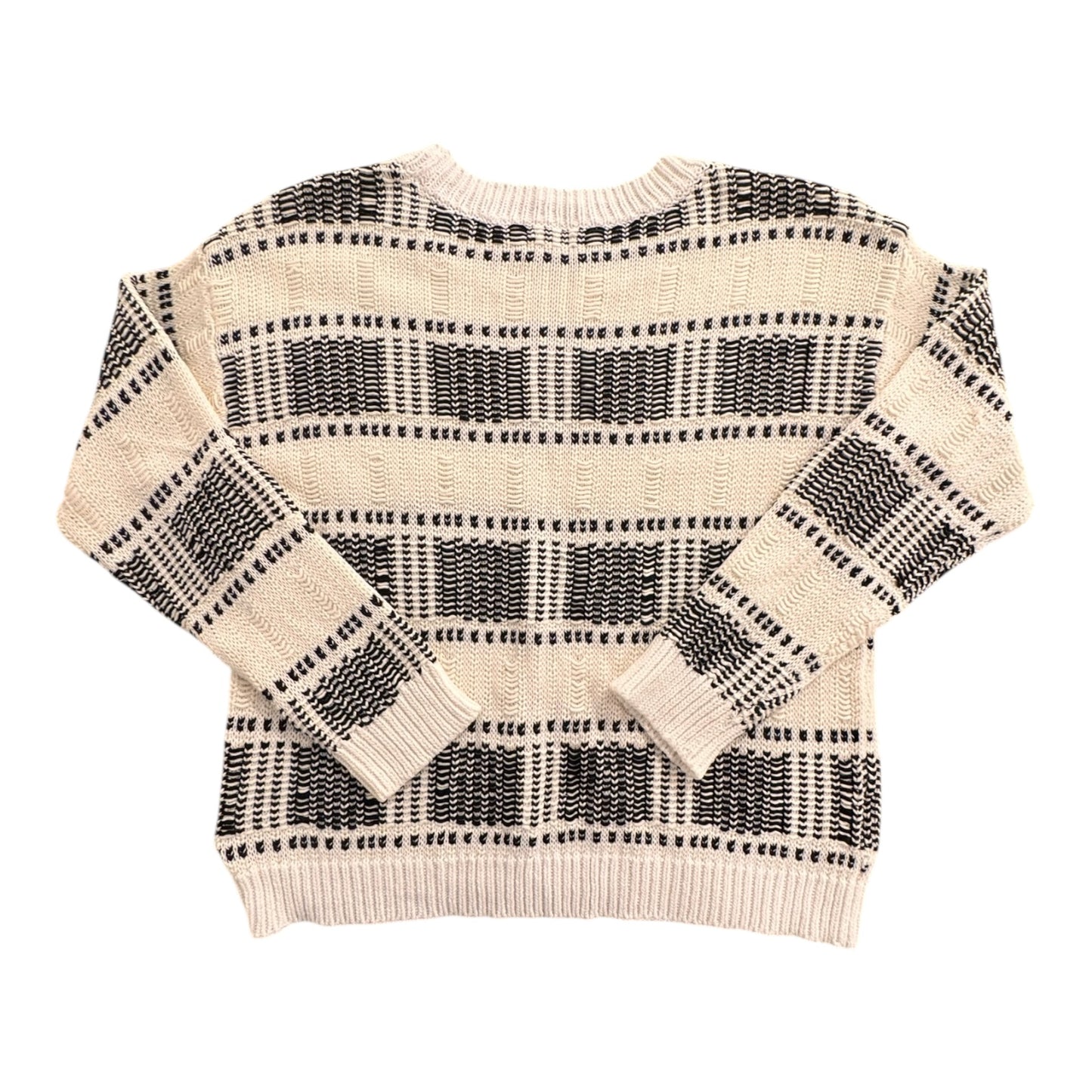 Sweater By Lou And Grey In Black & White, Size:L
