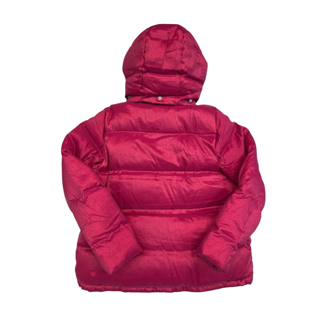 Jacket Puffer & Quilted By Lululemon In Pink, Size:6