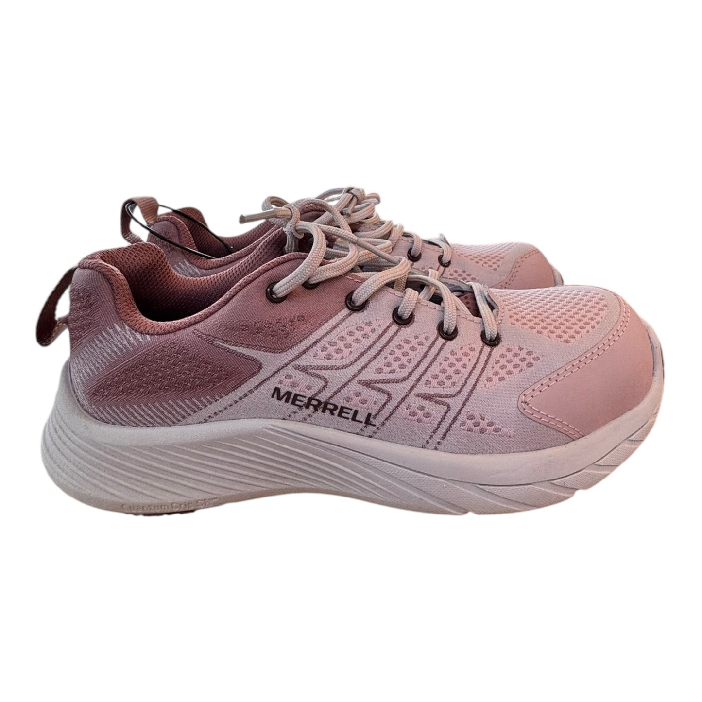 Shoes Steel Toes Sneakers By Merrell In Purple & Grey, Size:7