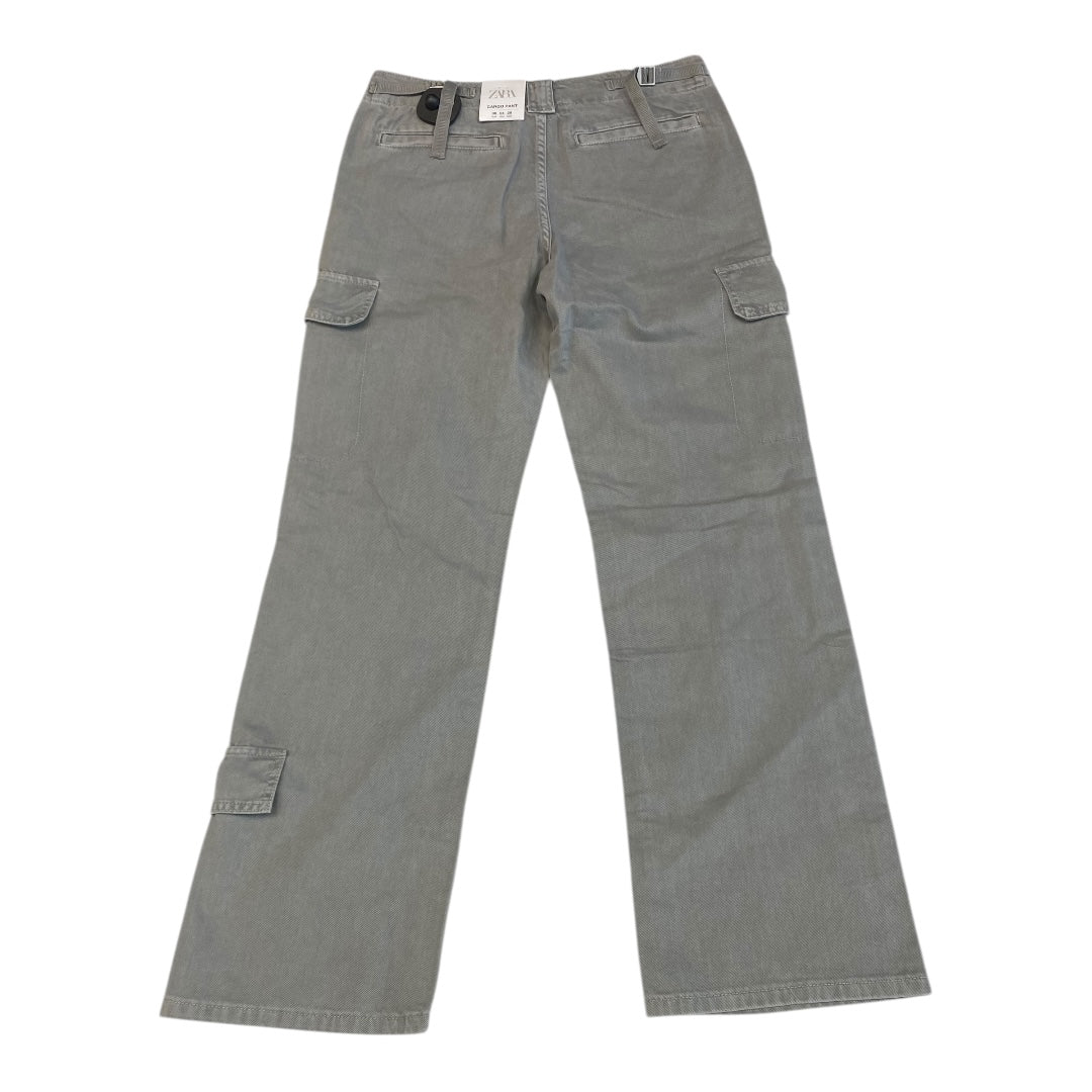 Pants Cargo & Utility By Zara In Green, Size:4