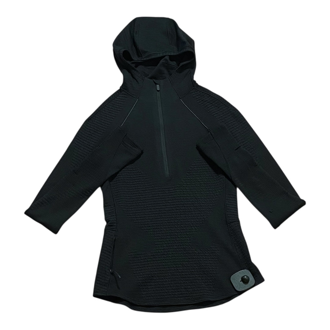 Athletic Top Ls Collar By Lululemon In Black, Size:0
