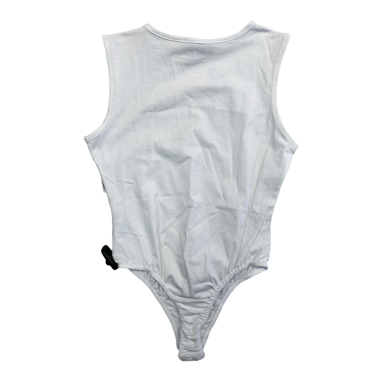 Bodysuit By Pretty Little Thing In White, Size:6