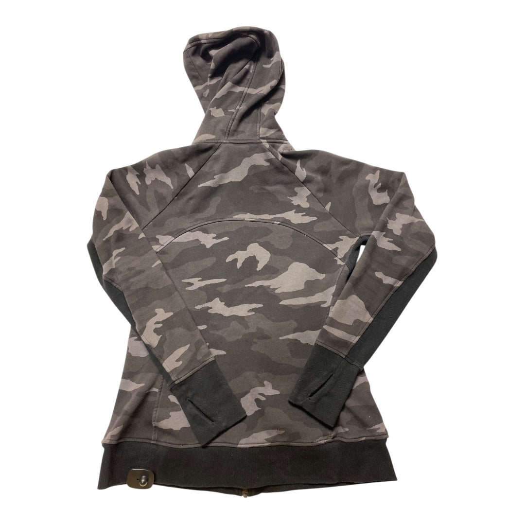 Athletic Jacket By Athleta In Black, Size:L