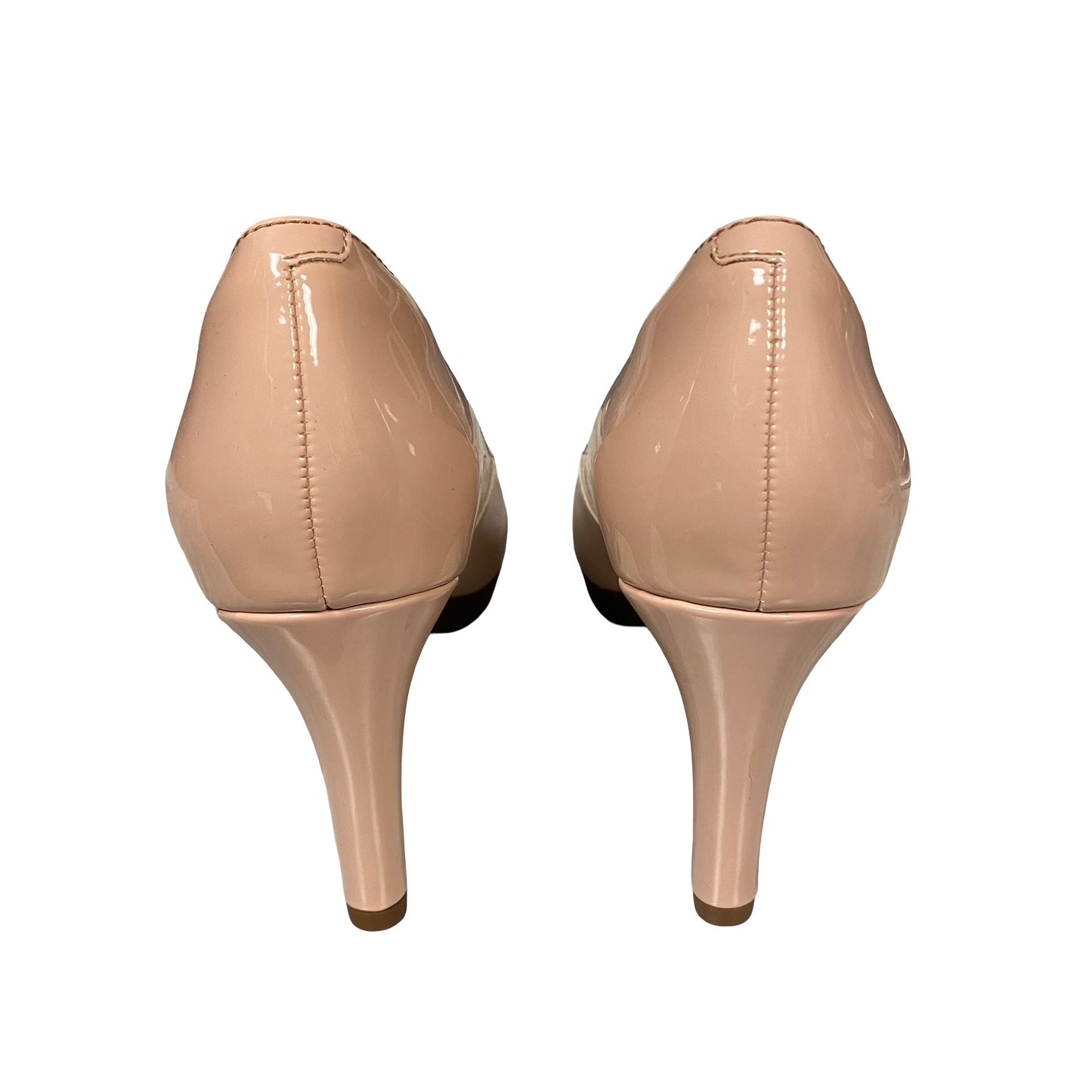 Sandals Heels Stiletto By Clarks In Pink, Size:8.5