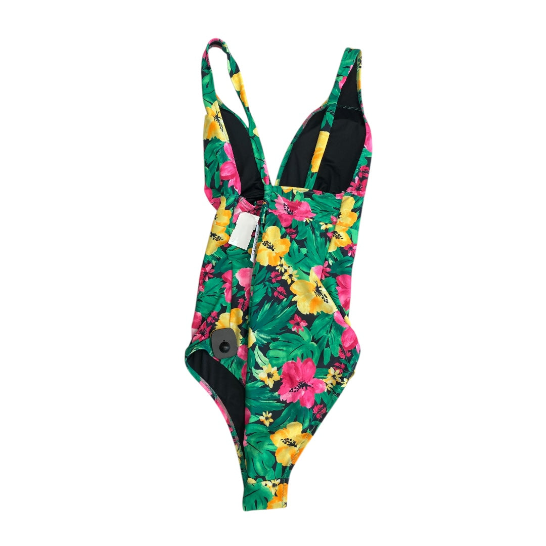 Swimsuit By Old Navy In Floral Print, Size:Xl