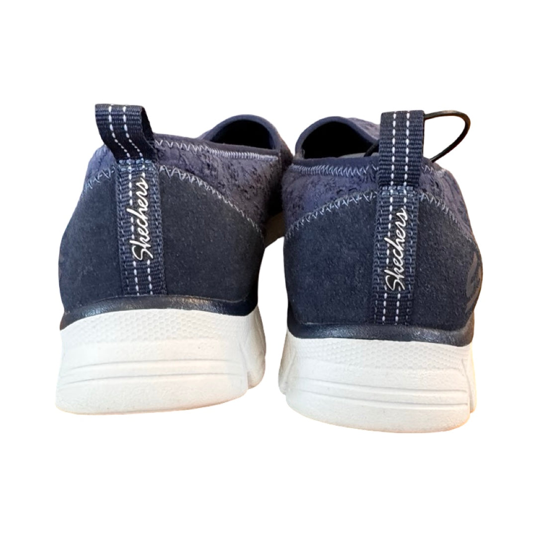 Shoes Flats By Skechers In Blue, Size:10