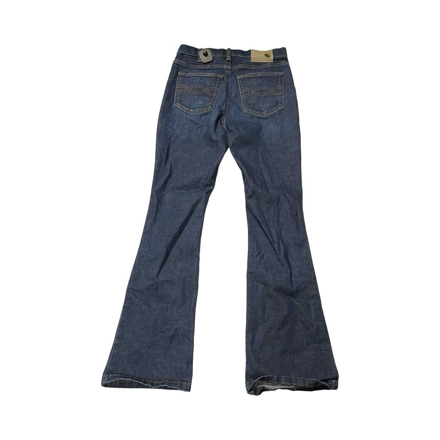 Jeans Flared By Carhartt In Blue Denim, Size:6