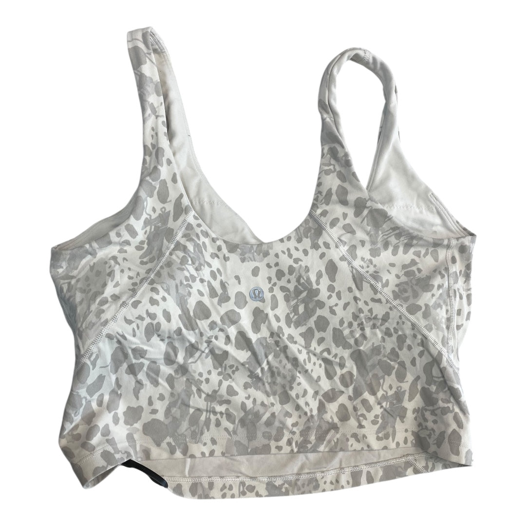 Athletic Bra By Lululemon In Cream, Size:10