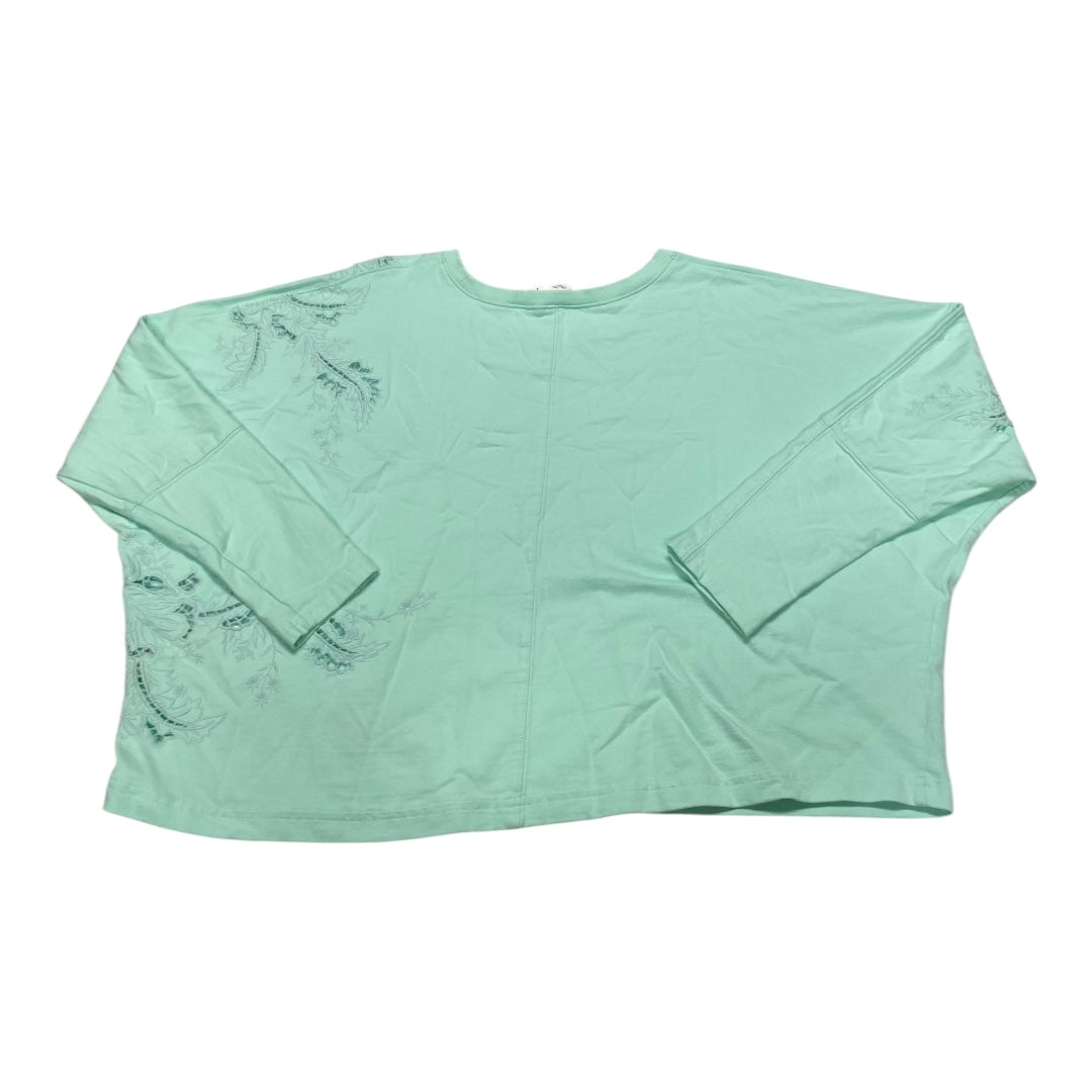 Top Ls By Anthropologie In Green, Size:S