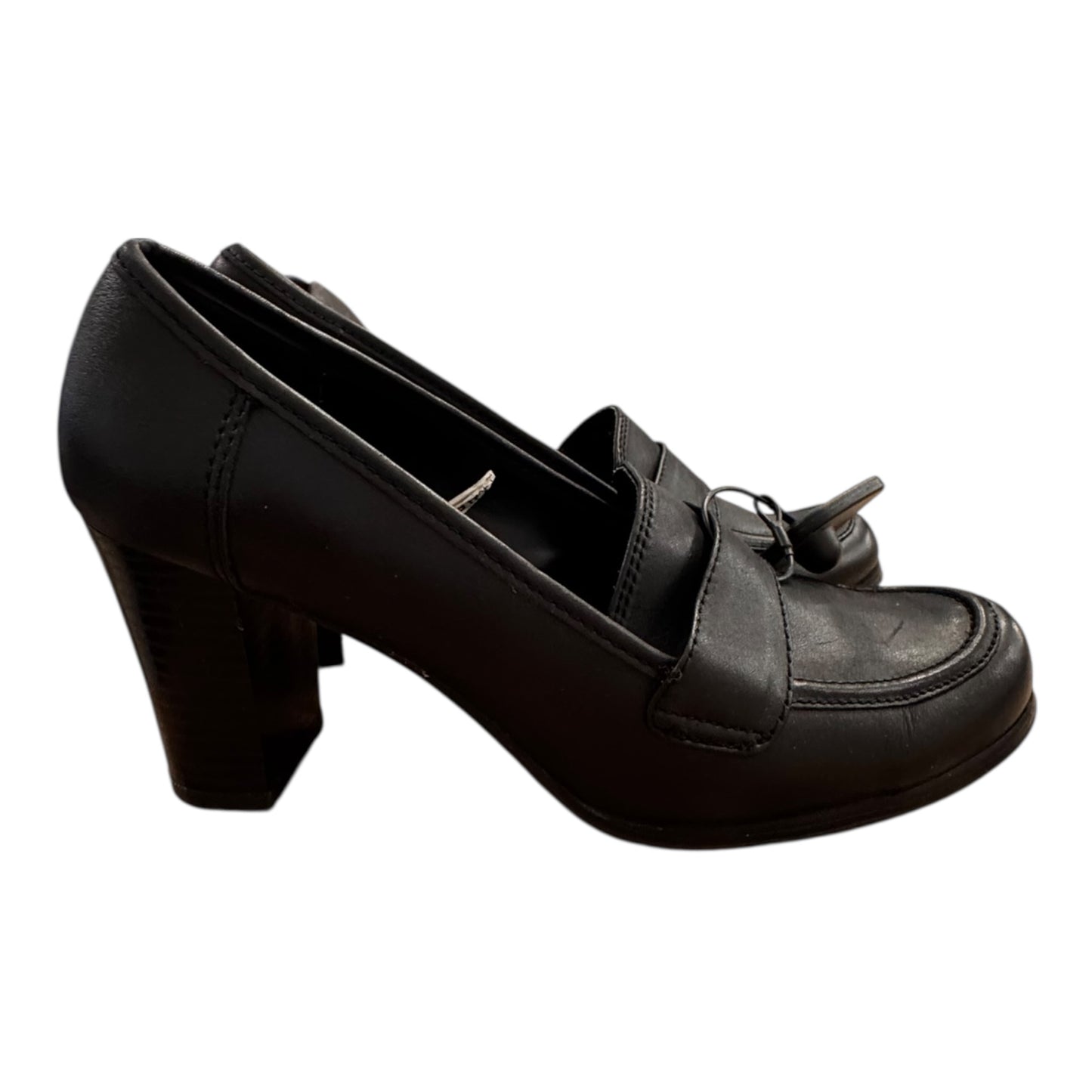 Shoes Heels Block By Merona In Black, Size:9
