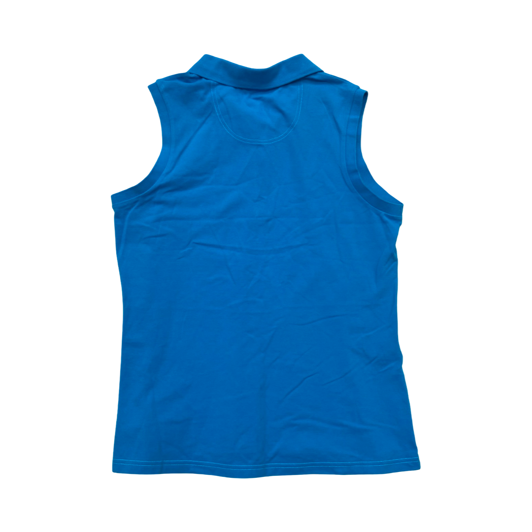 Top Sleeveless By Tommy Bahama In Blue, Size:L