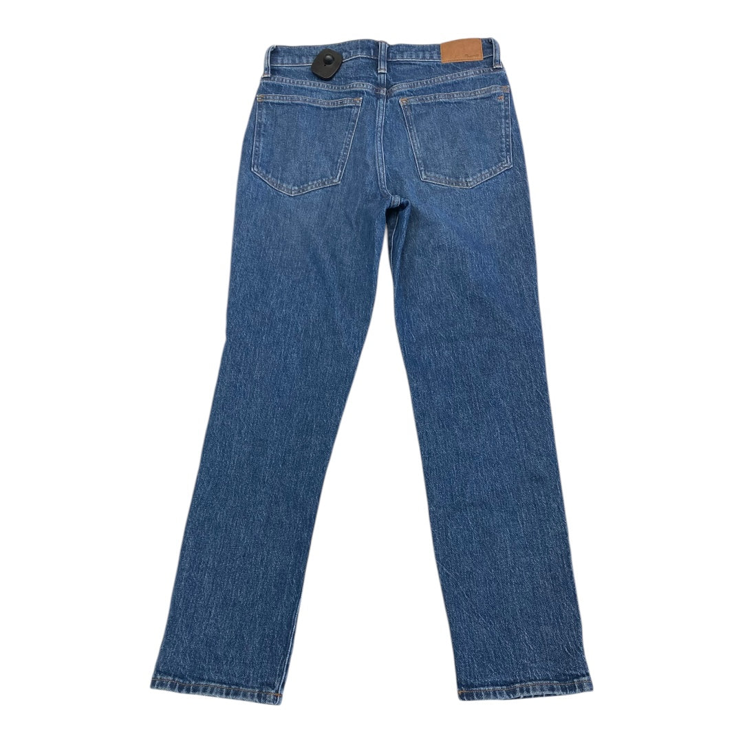 Jeans Straight By Madewell In Blue Denim, Size:6