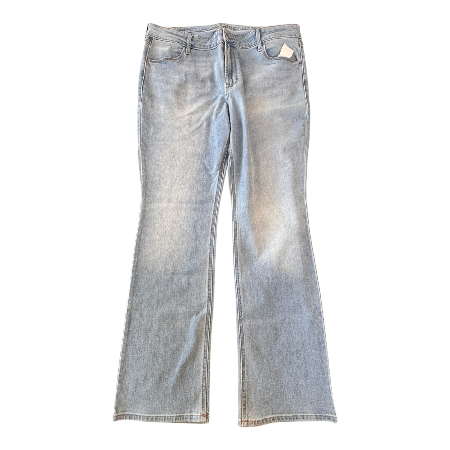 Jeans Flared By Old Navy In Blue Denim, Size:16