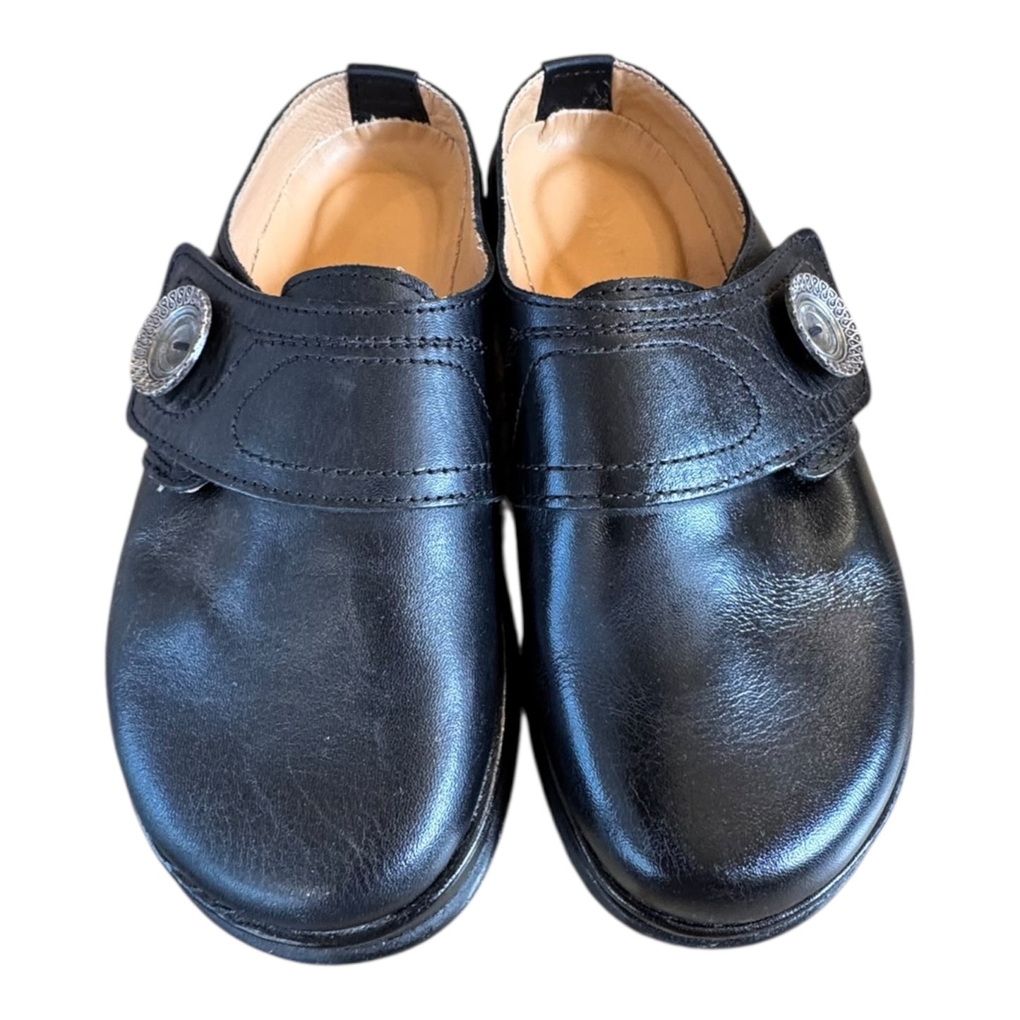Shoes Flats By Cmc In Black, Size:6