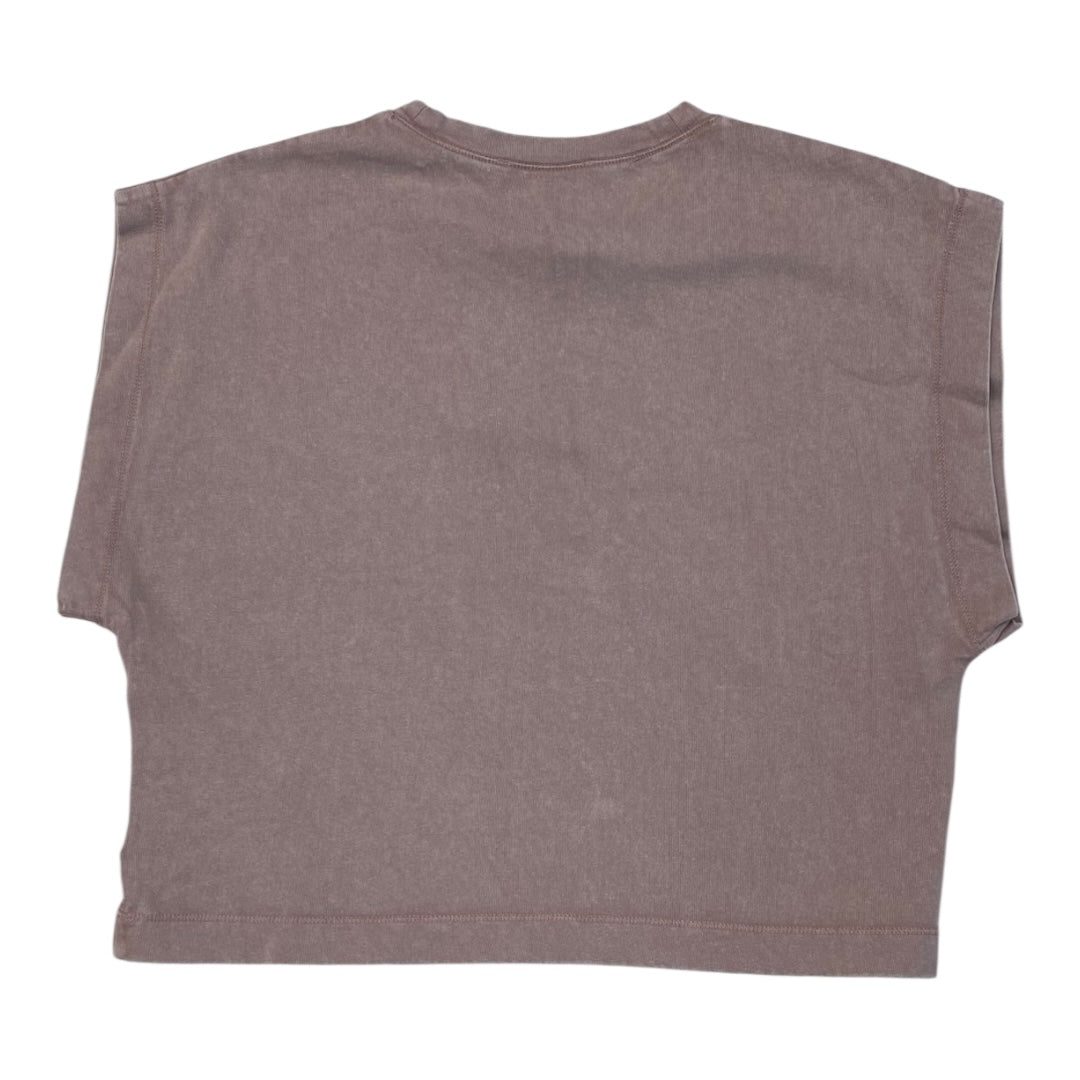 Top Ss Basic By Zara In Purple, Size:S