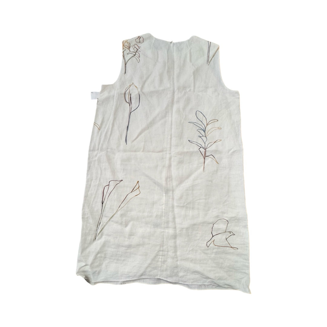 Dress Designer Midi By Theory In Cream, Size:L