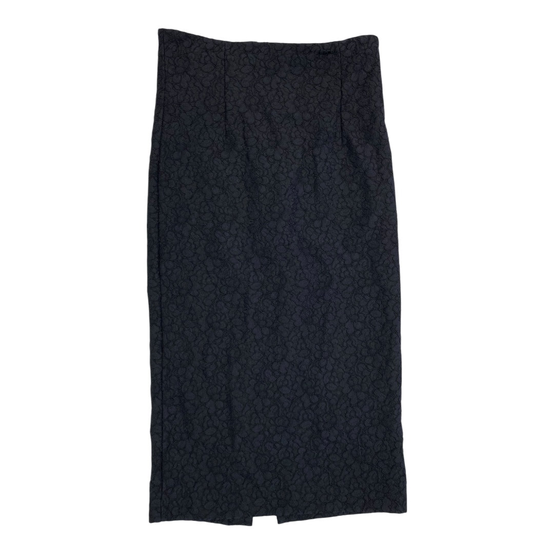 Skirt Maxi By Zara In Black, Size:M