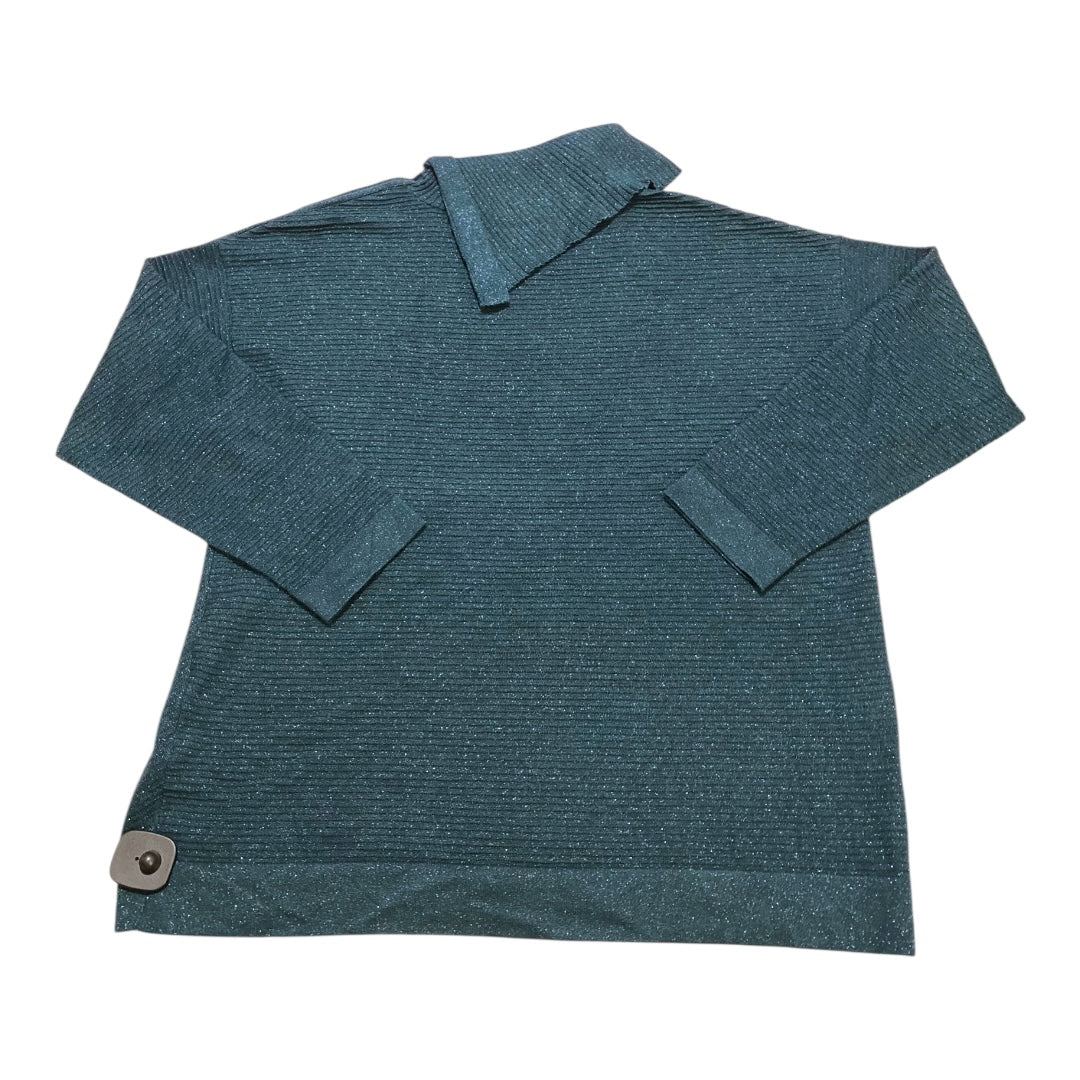 Sweater By Chicos In Green, Size:Xl