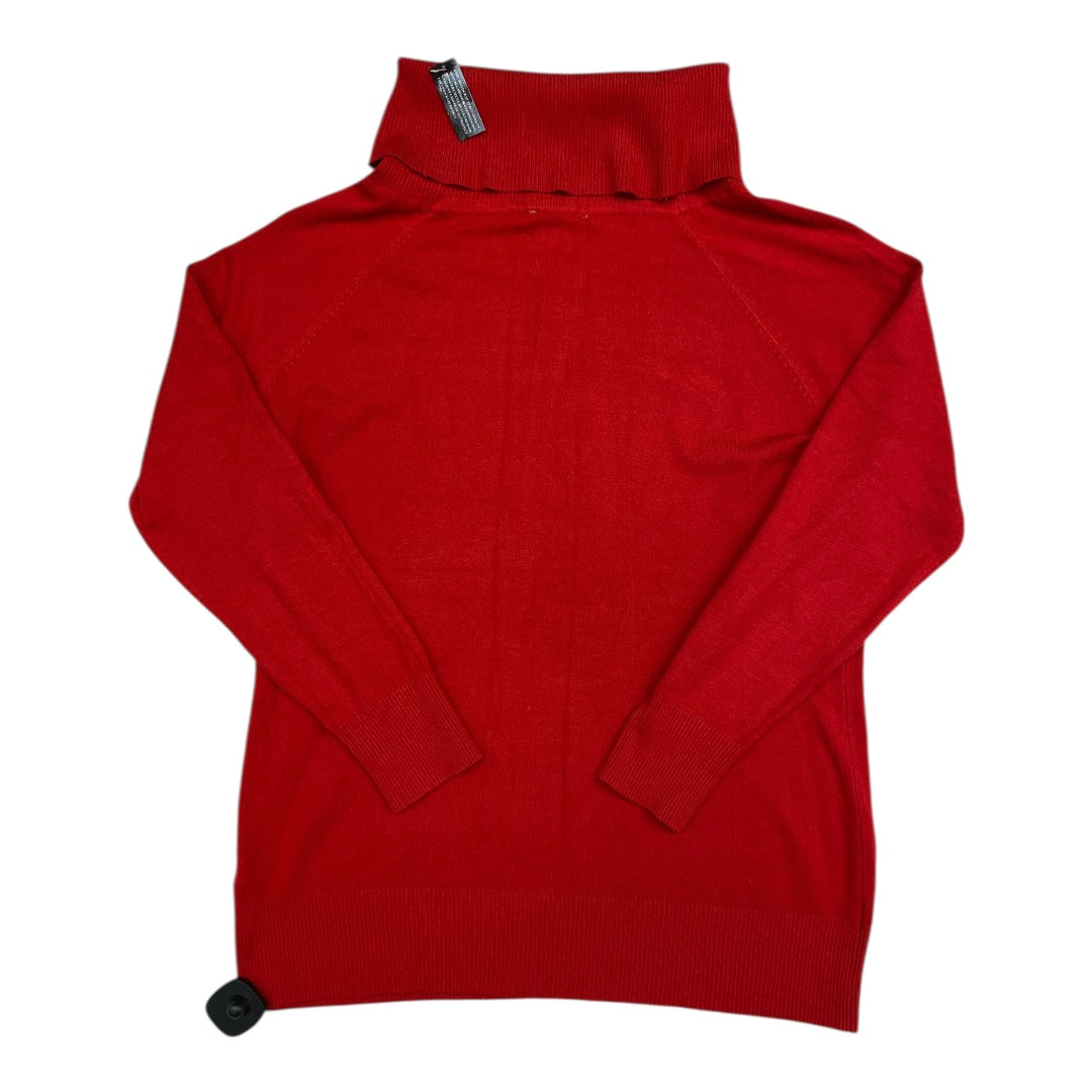Sweater By Vila Milano In Red, Size:Xl