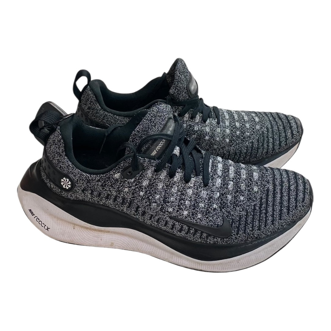 Shoes Athletic By Nike In Black & Grey, Size:8